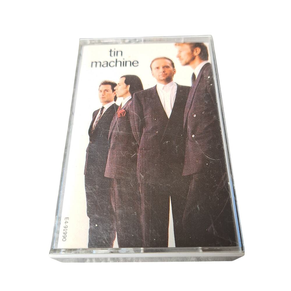 Vtg 1989 Tin Machine Cassette Tape 80s MUSIC David Bowie Band tested/plays